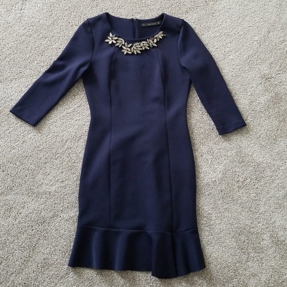 Zara Dresses & Skirts - Navy blue Zara dress